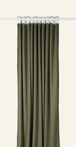 Gardin grön - 135x300 cm
