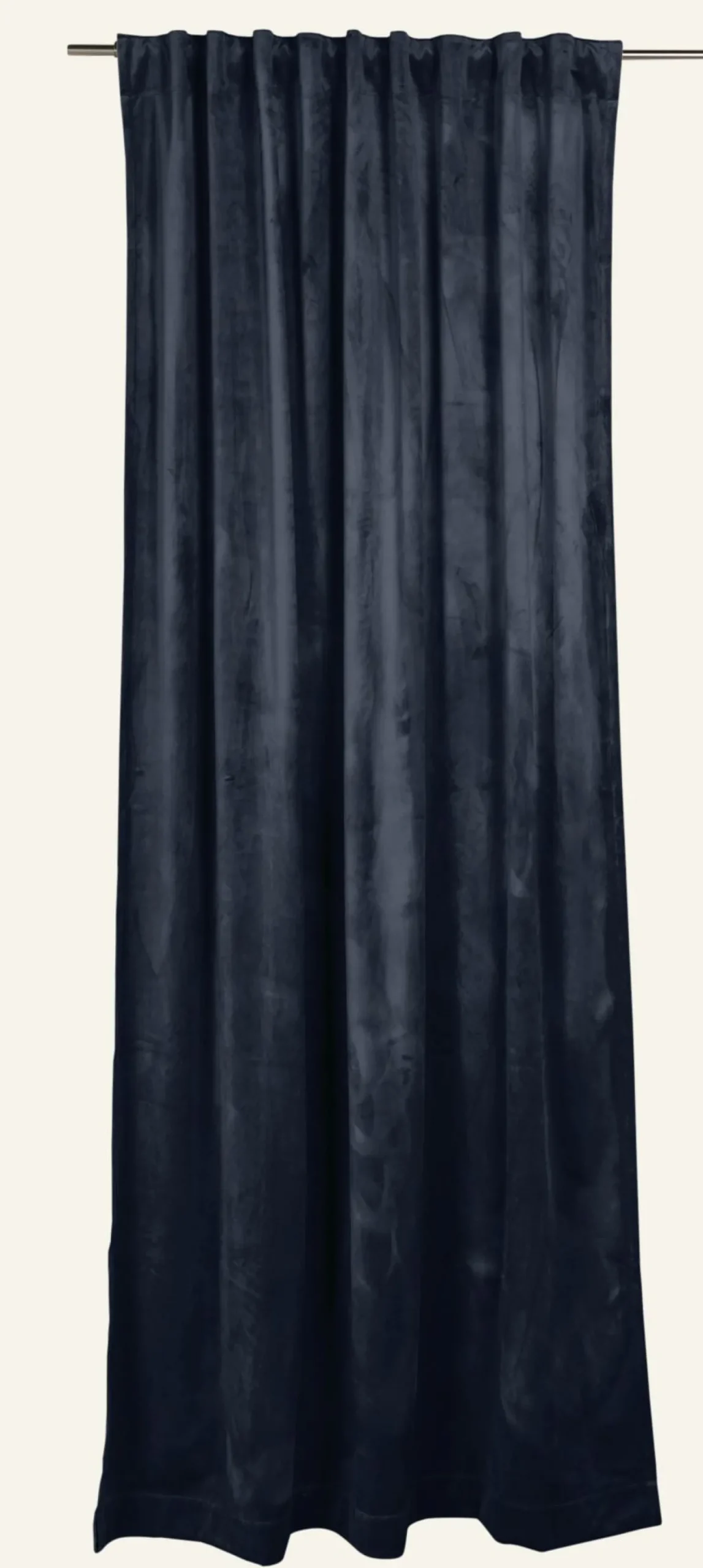 Gardin mörkblå - 135x240cm 7cm