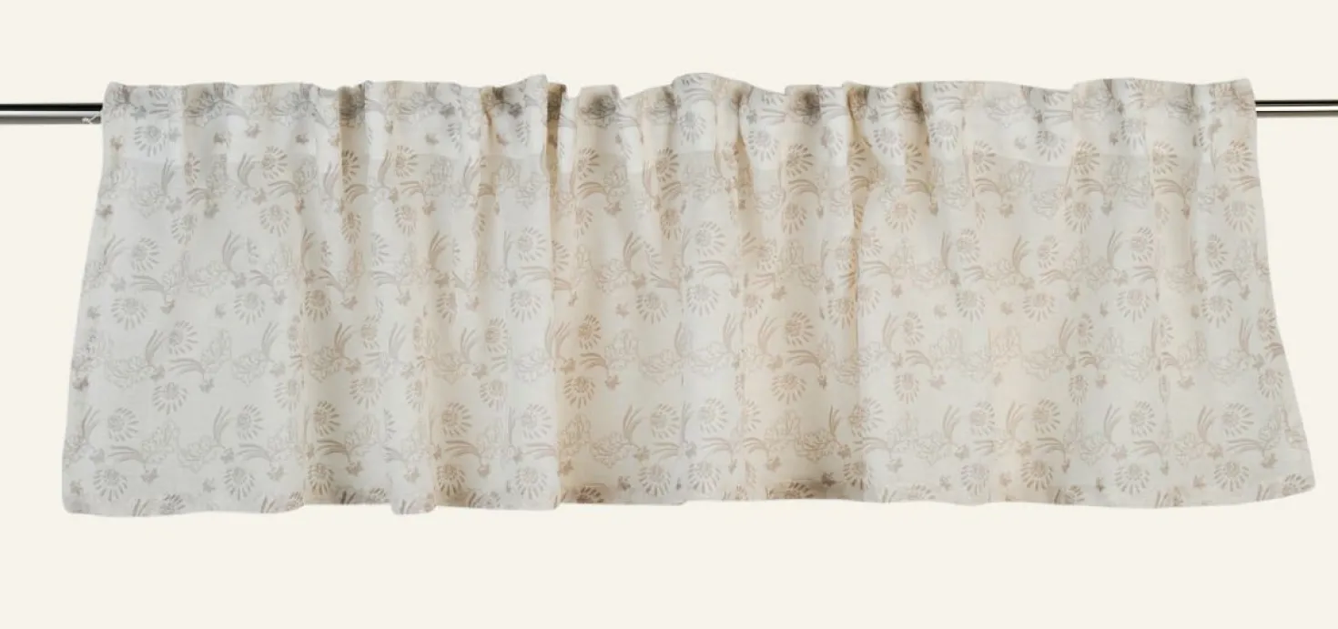 Gardinkappa beige - 250x50 cm