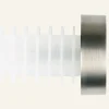Gardinknopp, 2-pack stål - 22/25 mm