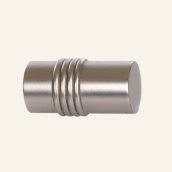 Gardinknopp, 2-pack stål - 16mm