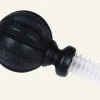 Gardinknopp, 2-pack svart - 22/25 mm