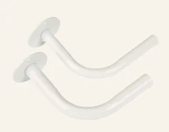 Gardinknopp, 2-pack vit - 13/16 mm