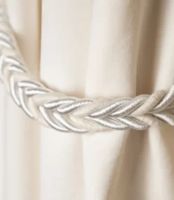 Gardinsnöre offwhite - 65 cm