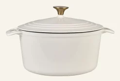 Gjutjärnsgryta rund creme - 4300ml