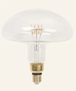 Glödlampa transparent - 20x21 cm