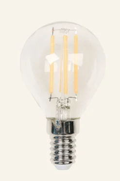 Glödlampa transparent - 4,5x7,8 cm