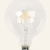 Glödlampa transparent - 12,5x17,5 cm