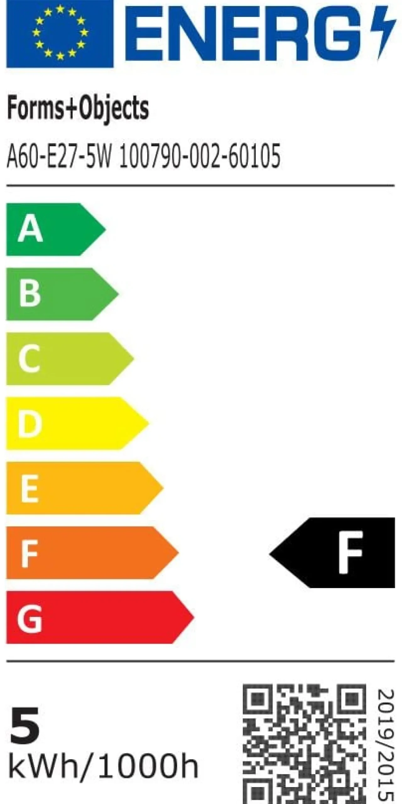Glödlampa transparent - 6x10,5 cm