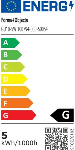 Glödlampa vit - 5x5,4 cm