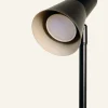 Golvlampa svart - 20x17,5x140 cm