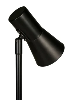 Golvlampa svart - 20x17,5x140 cm