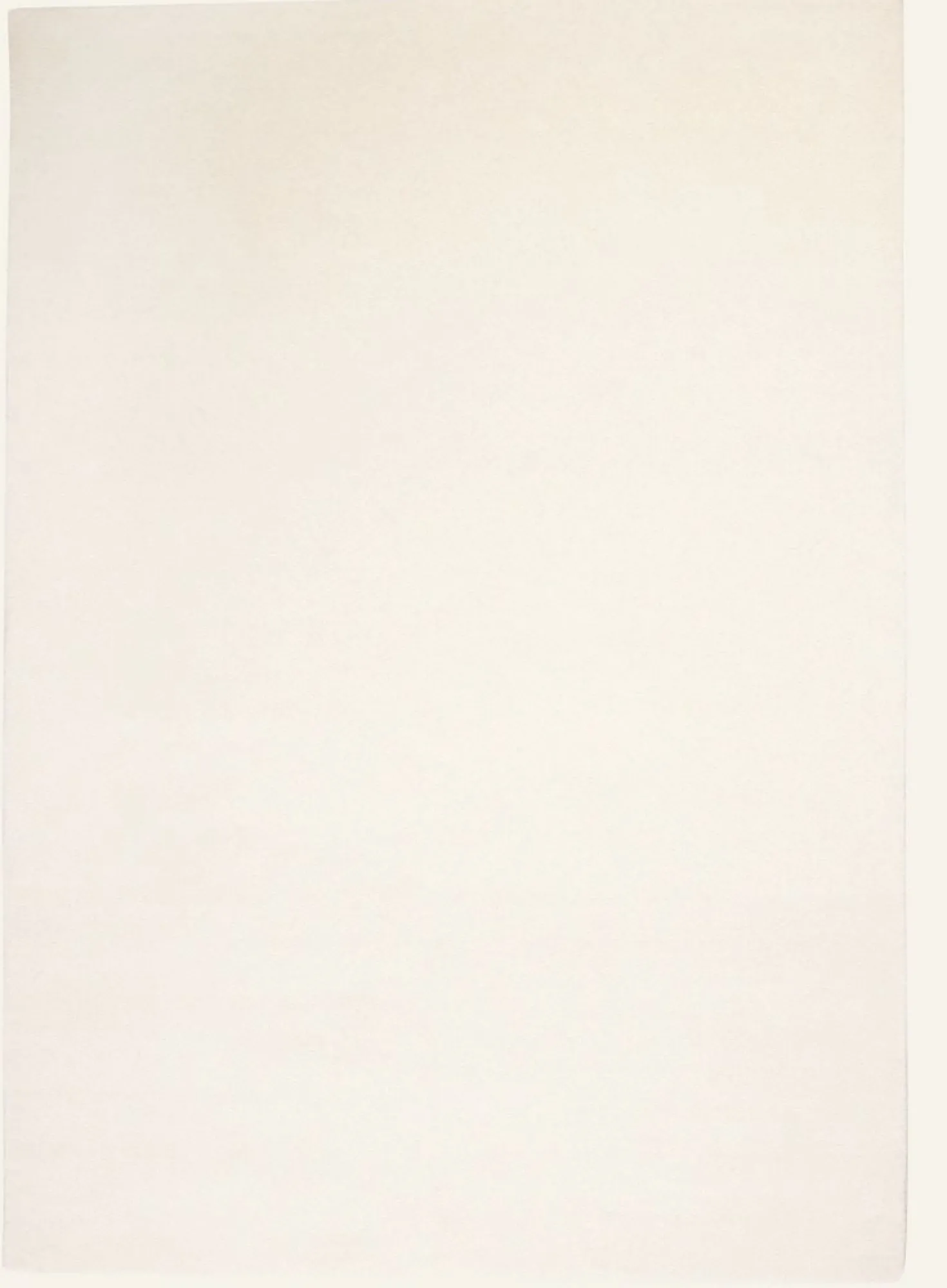 Golvmatta offwhite - 240x300 cm