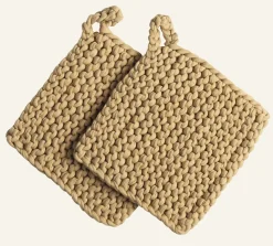 Grytlapp beige - 19x19 cm