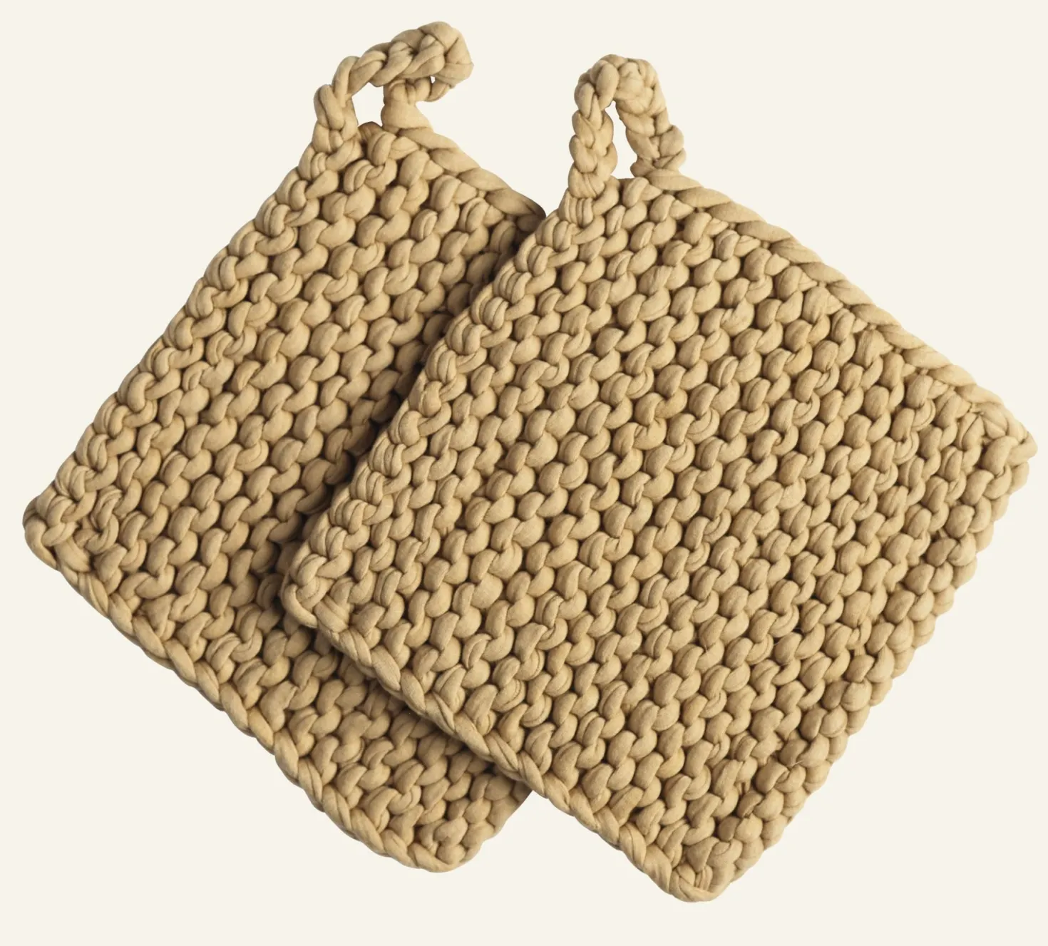 Grytlapp beige - 19x19 cm