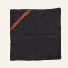 Grytlapp svart - 22x22 cm