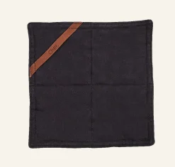 Grytlapp svart - 22x22 cm