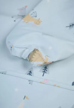Haklapp med ärm ljusblå - 1