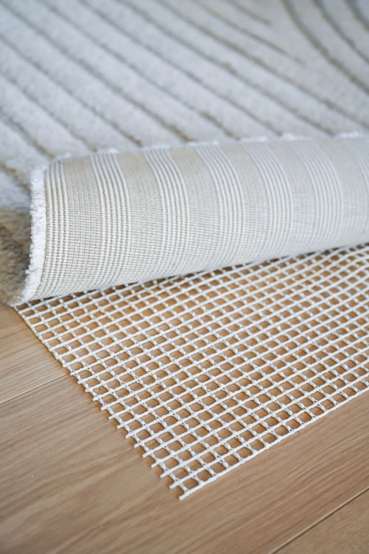 Halkskydd vit - 70x200 cm