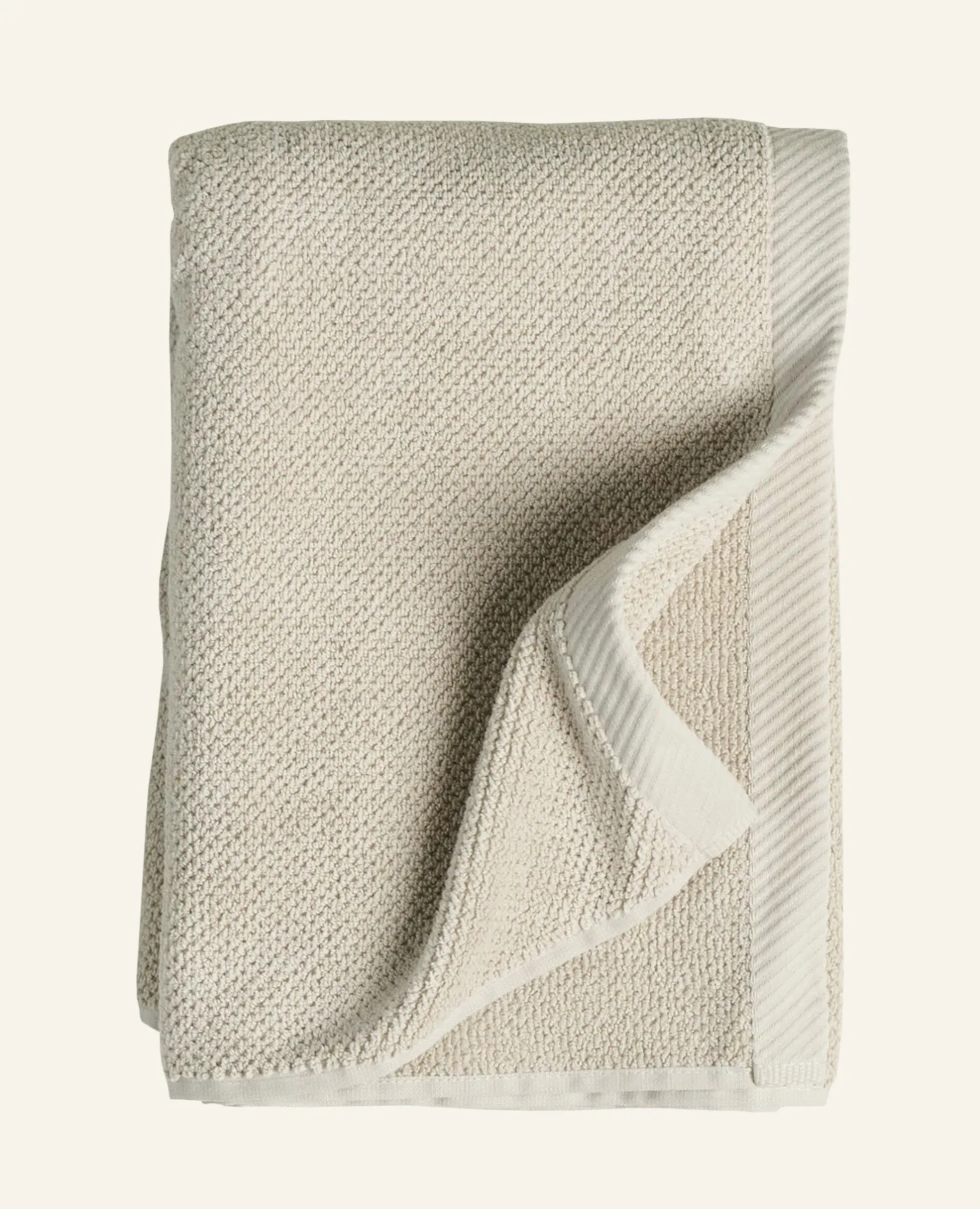 Handduk beige - 70x140 cm
