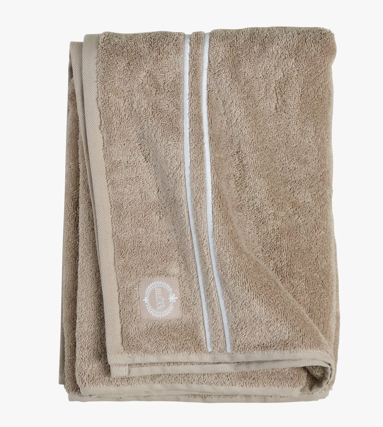 Handduk beige - 50x70 cm