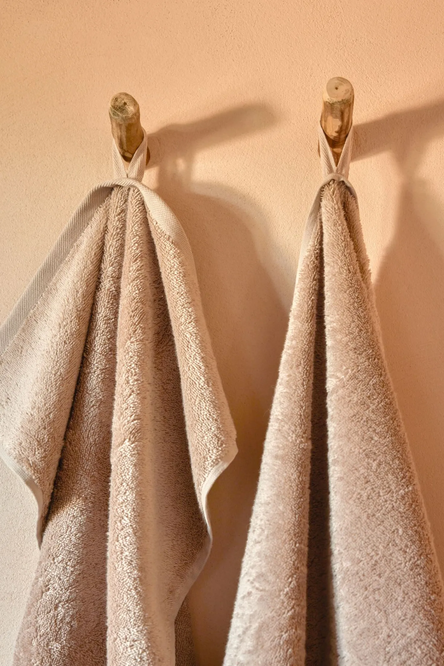 Handduk beige - 50x70 cm