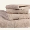 Handduk beige - 50x70 cm
