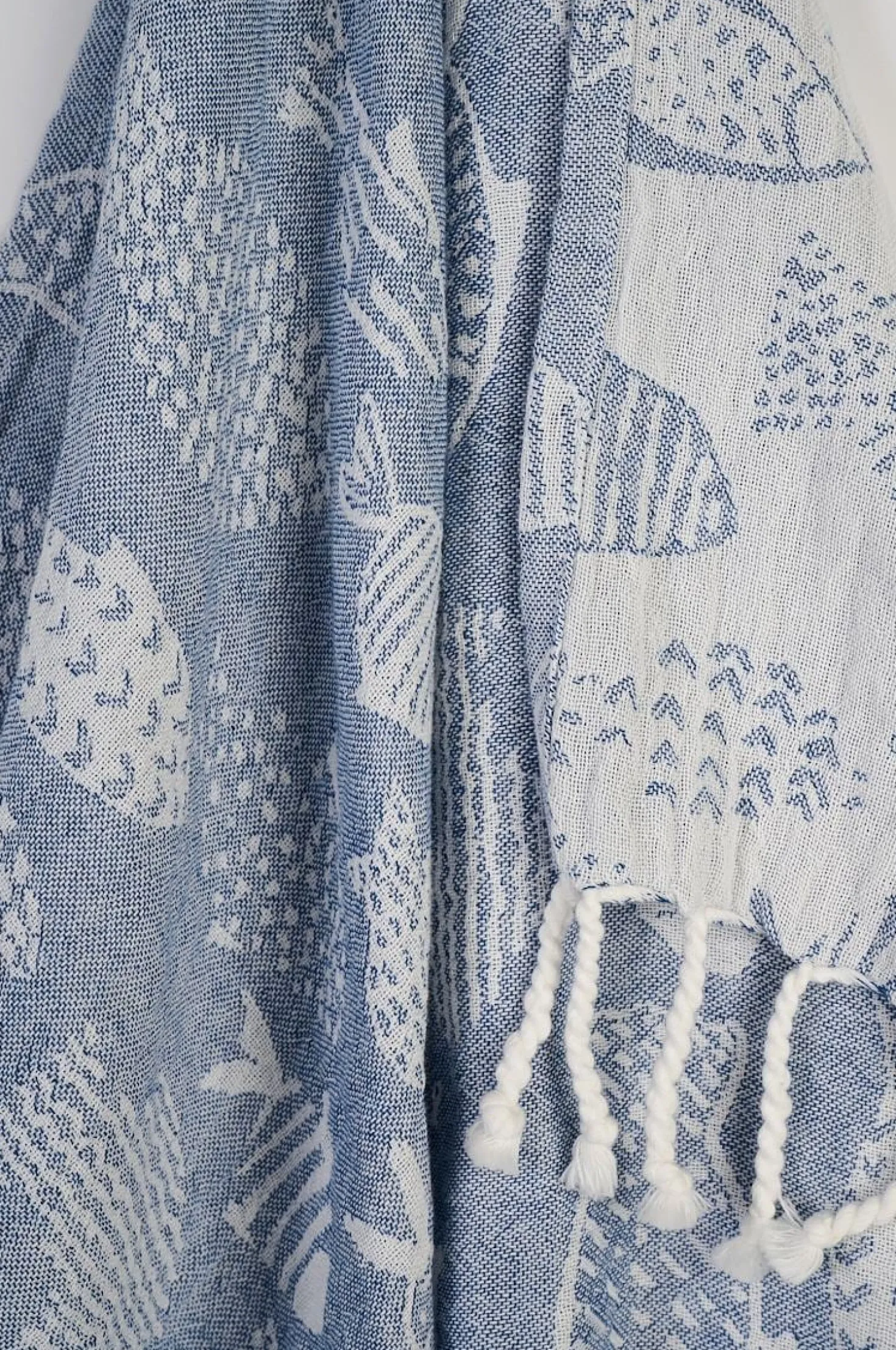 Handduk blå - 50x70 cm