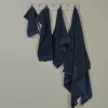 Handduk blå - 50x90 cm