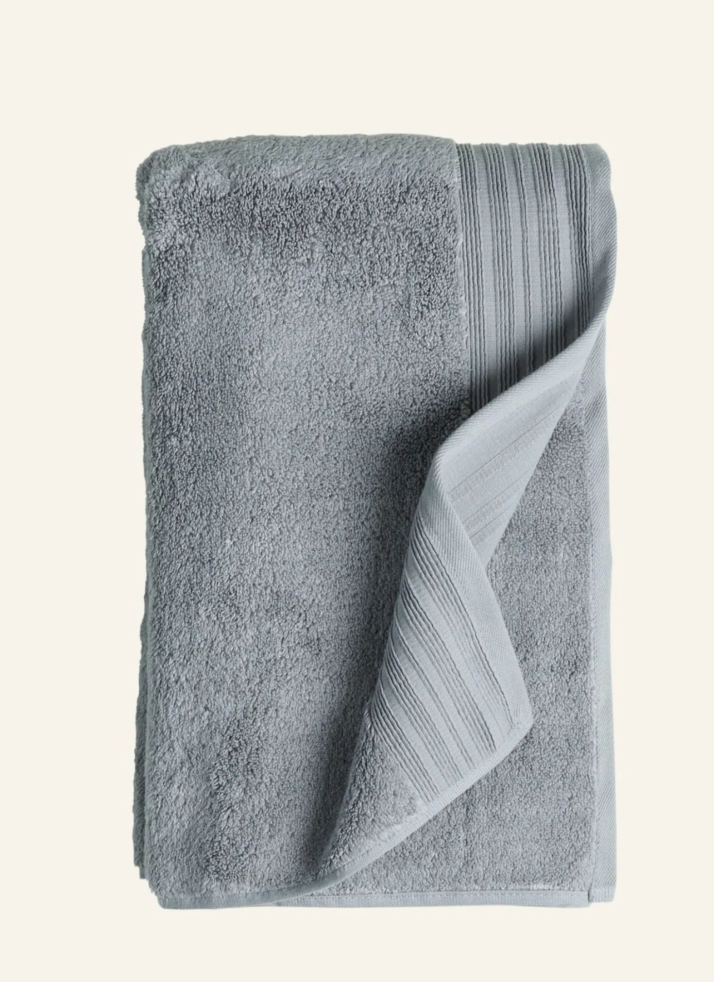Handduk grå - 90x150 cm