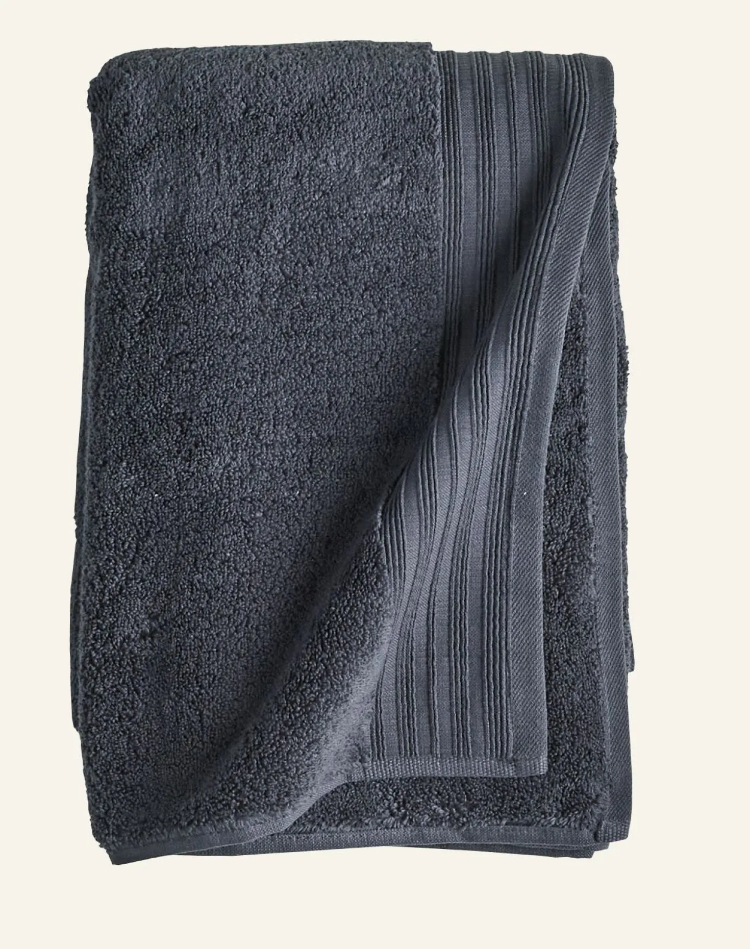 Handduk mörkblå - 90x150 cm