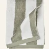 Handduk multi/grön - 50x70 cm