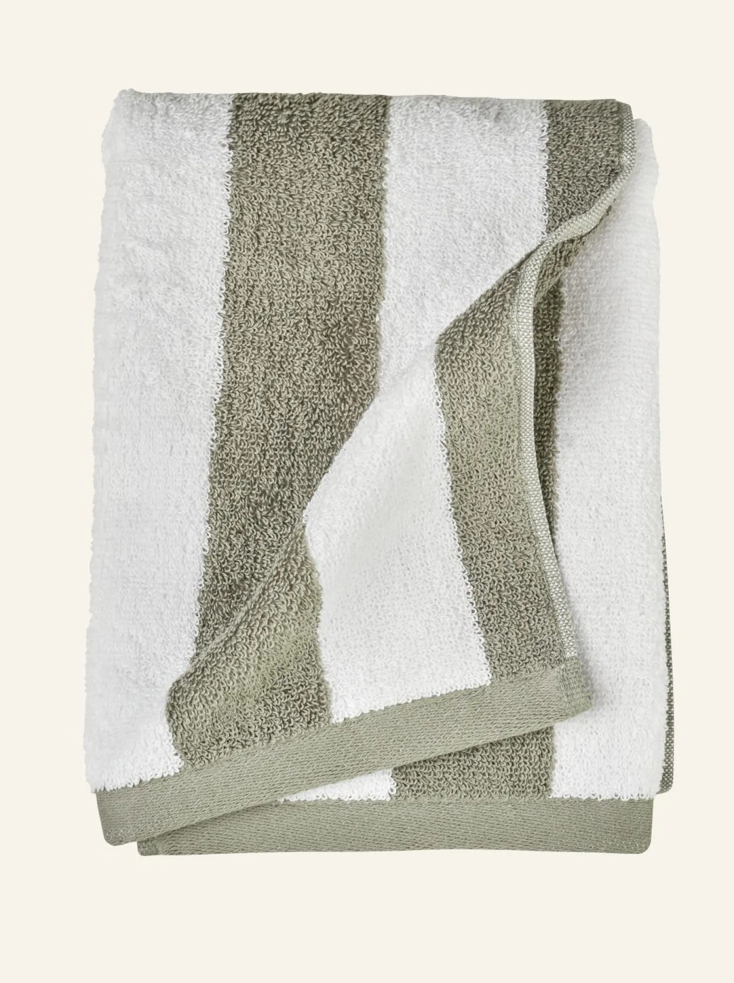 Handduk multi/grön - 50x70 cm