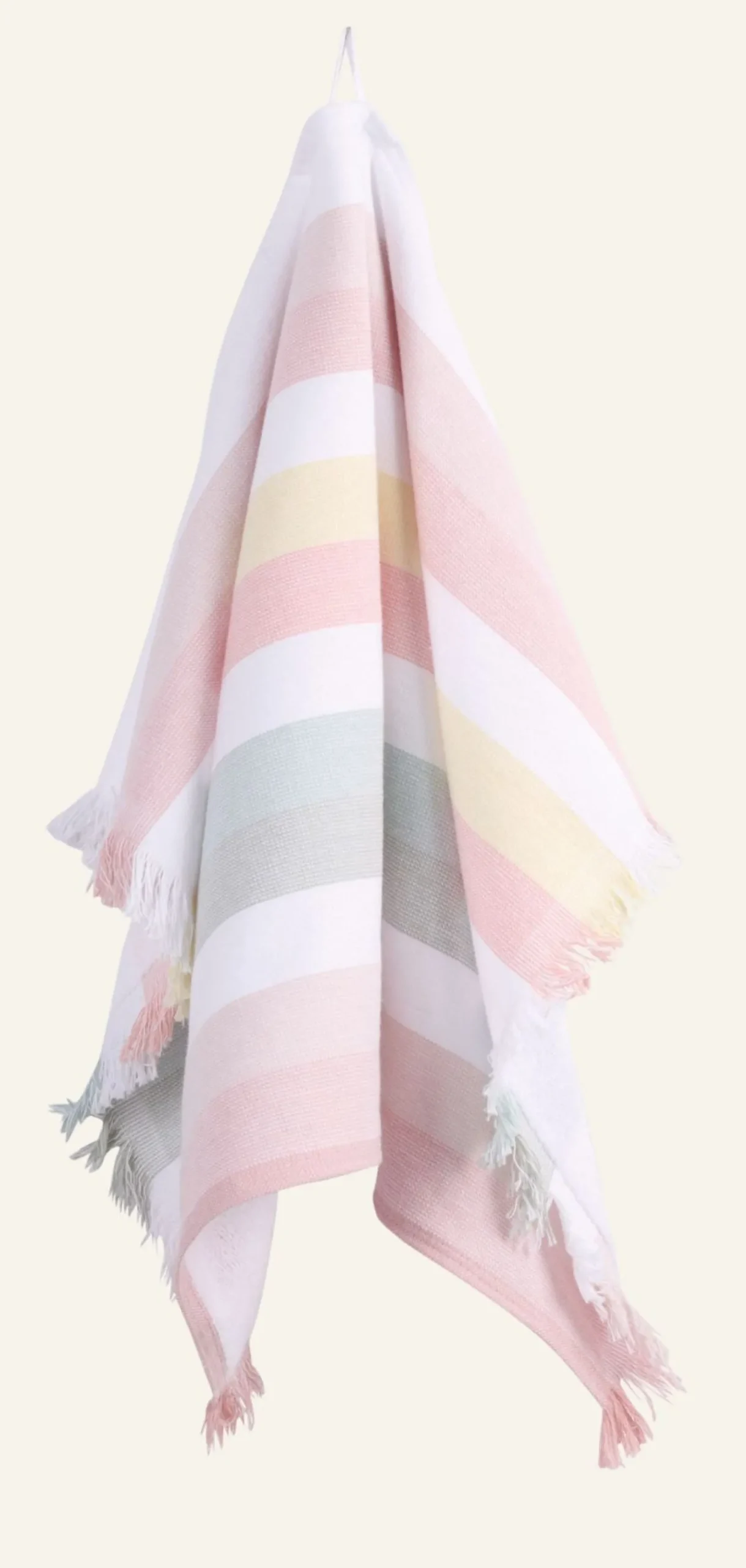 Handduk multi/rosa - 40x60cm