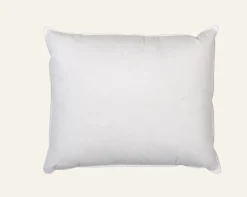 Hög dun- och fjäderkudde vit - 50x60 cm