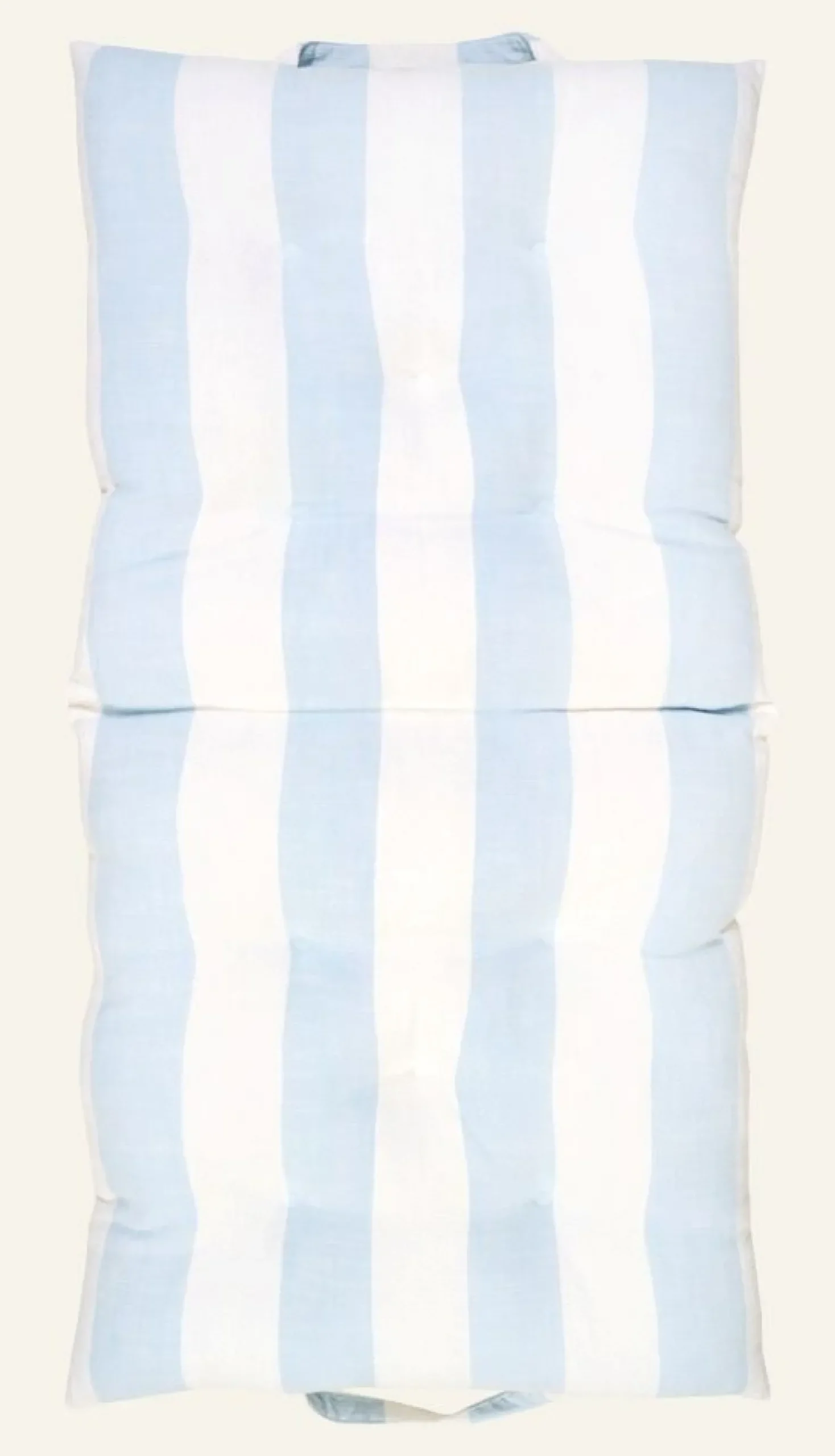 Hopfällbar sittdyna himmelsblå - 50x100x7 cm