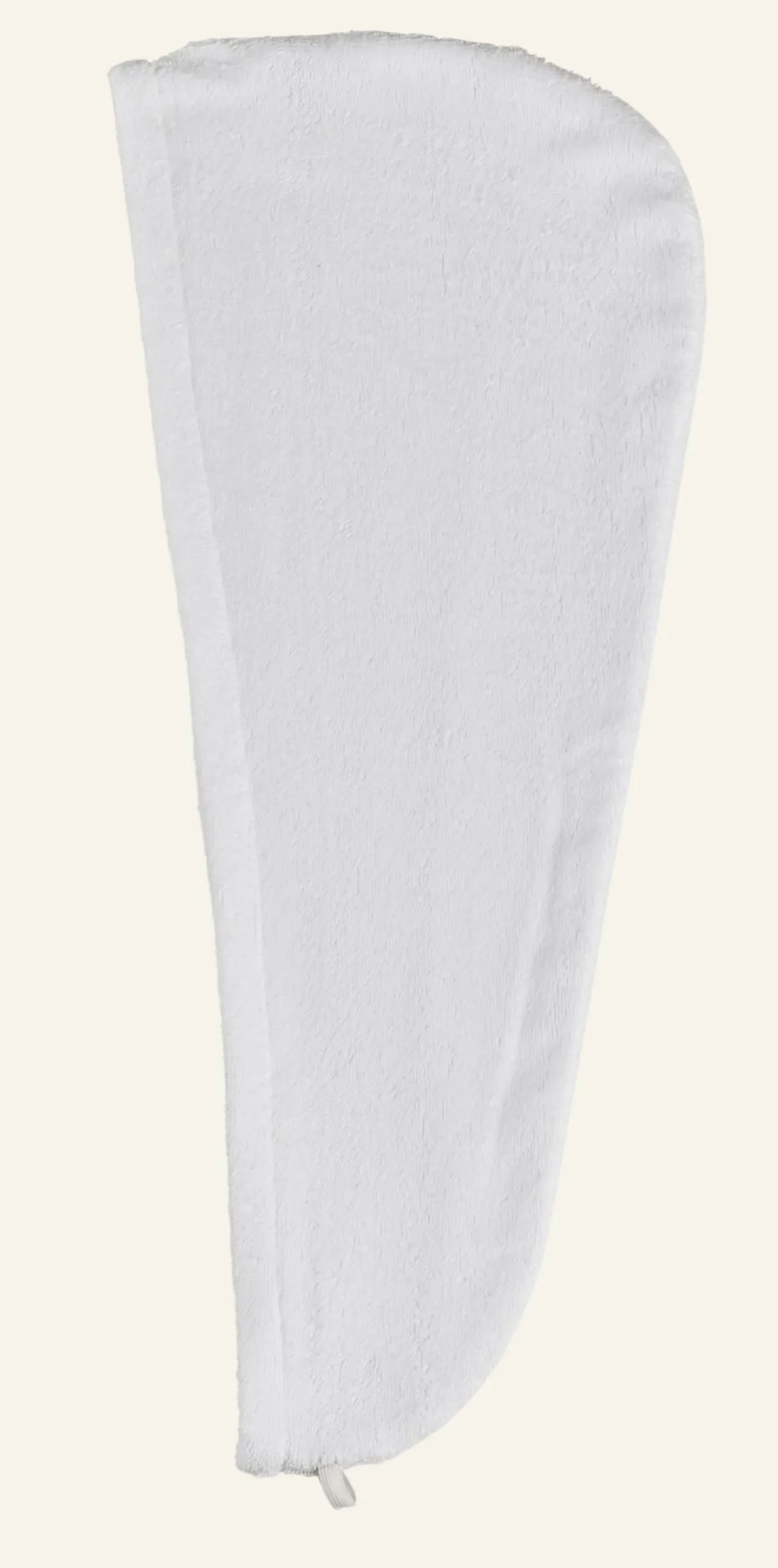 Hårhandduk vit - 25x65 cm