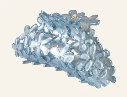 Hårklämma blå - 4,5x9,7x4,3 cm