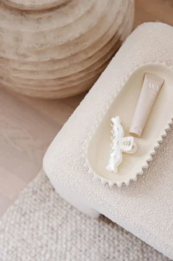 Hårklämma offwhite - 3,8x5,1x4,5 cm