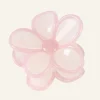 Hårklämma rosa - 4,5x4,2x3,5 cm