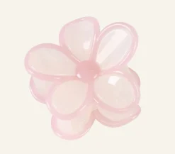 Hårklämma rosa - 4,5x4,2x3,5 cm