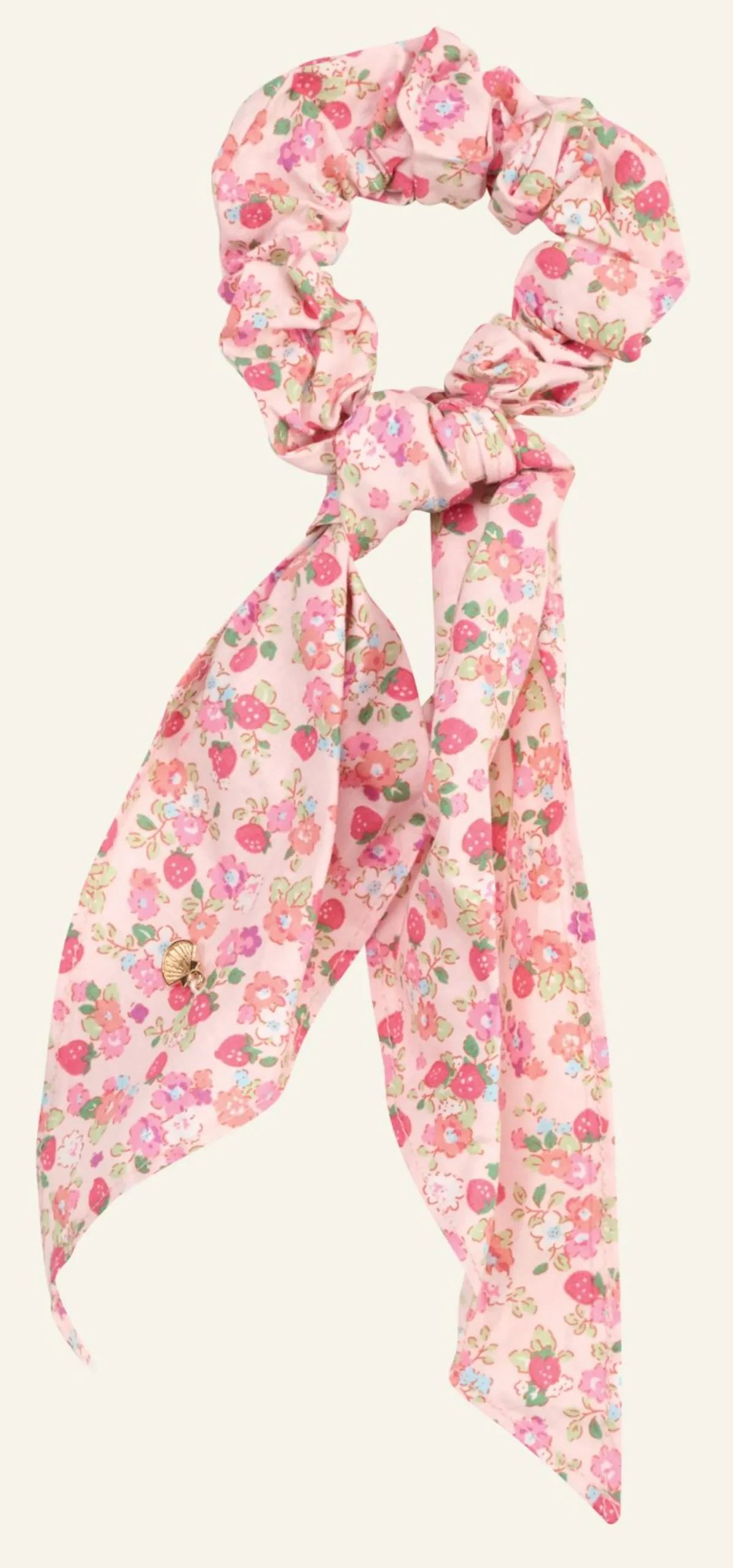 Hårsnodd rosa - ø6,5 cm
