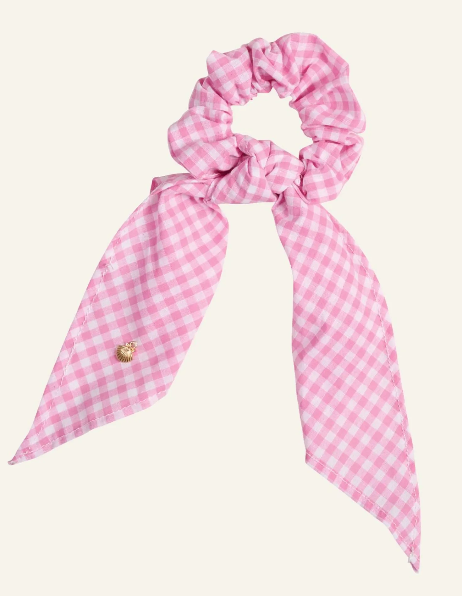 Hårsnodd rosa - ø6,5 cm
