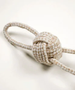 Hundleksak vit - 14x5x5 cm
