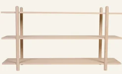 Hylla låg natur - 150x39x80 cm