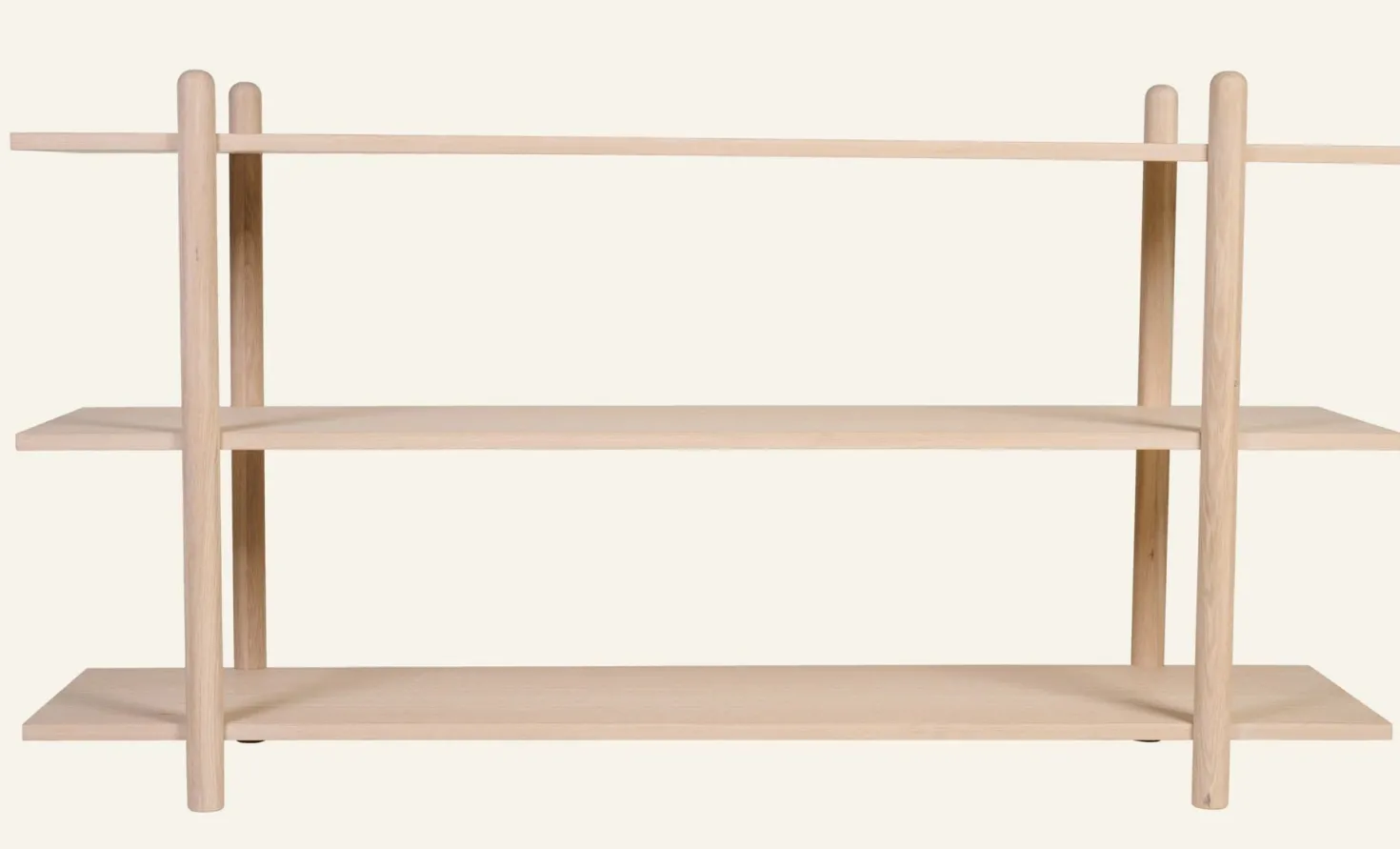 Hylla låg natur - 150x39x80 cm