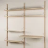 Hyllsystem kombination 8 natur - 220x204 cm