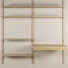 Hyllsystem kombination 7 natur - 220x204 cm