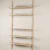 Hyllsystem kombination 1 natur - 220x104 cm