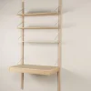 Hyllsystem kombination 2 natur - 220x104 cm